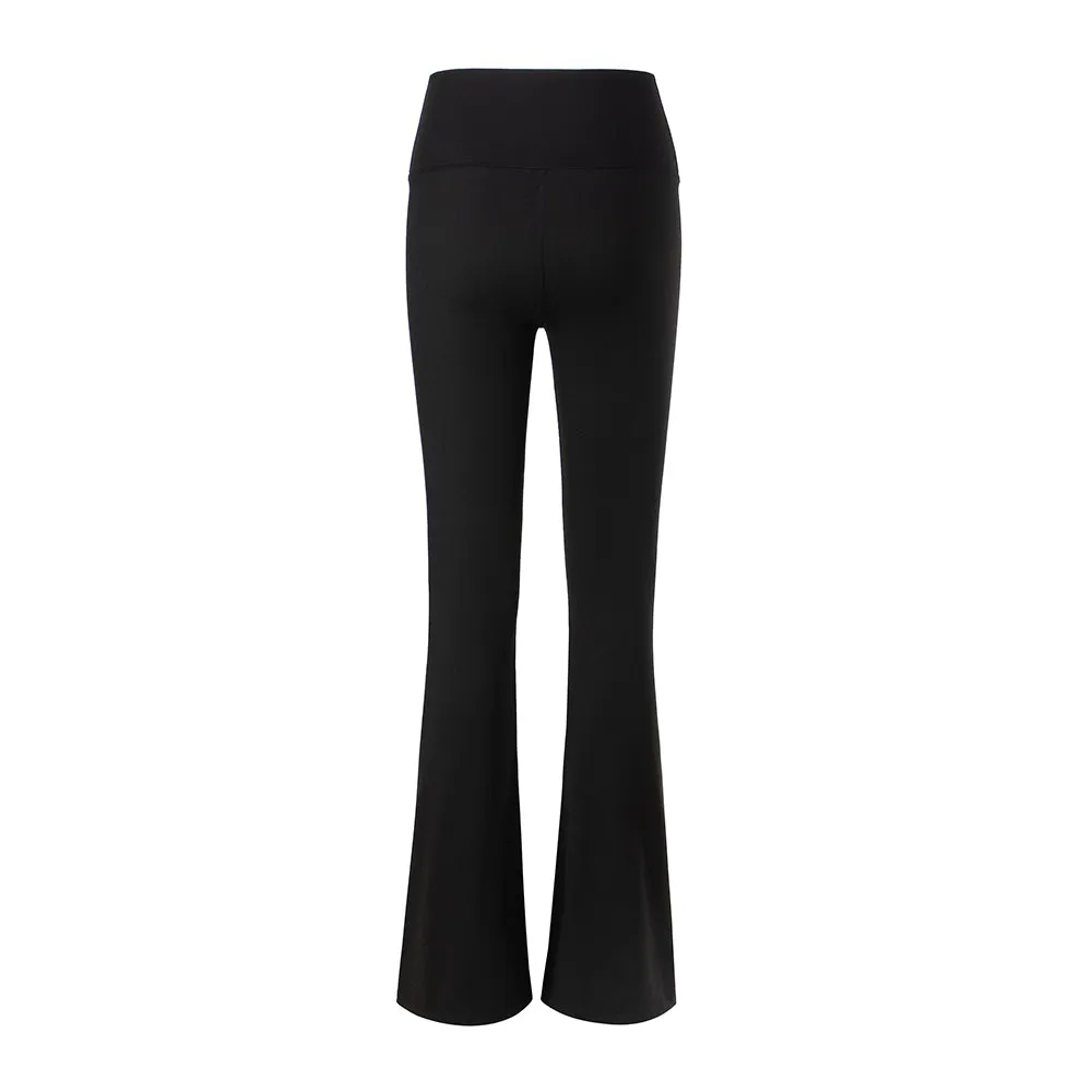 Grateful Dead | High Rise Flared Pants | Stealie In Black