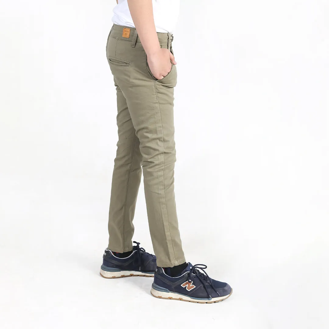 Green Cross Pocket Pants