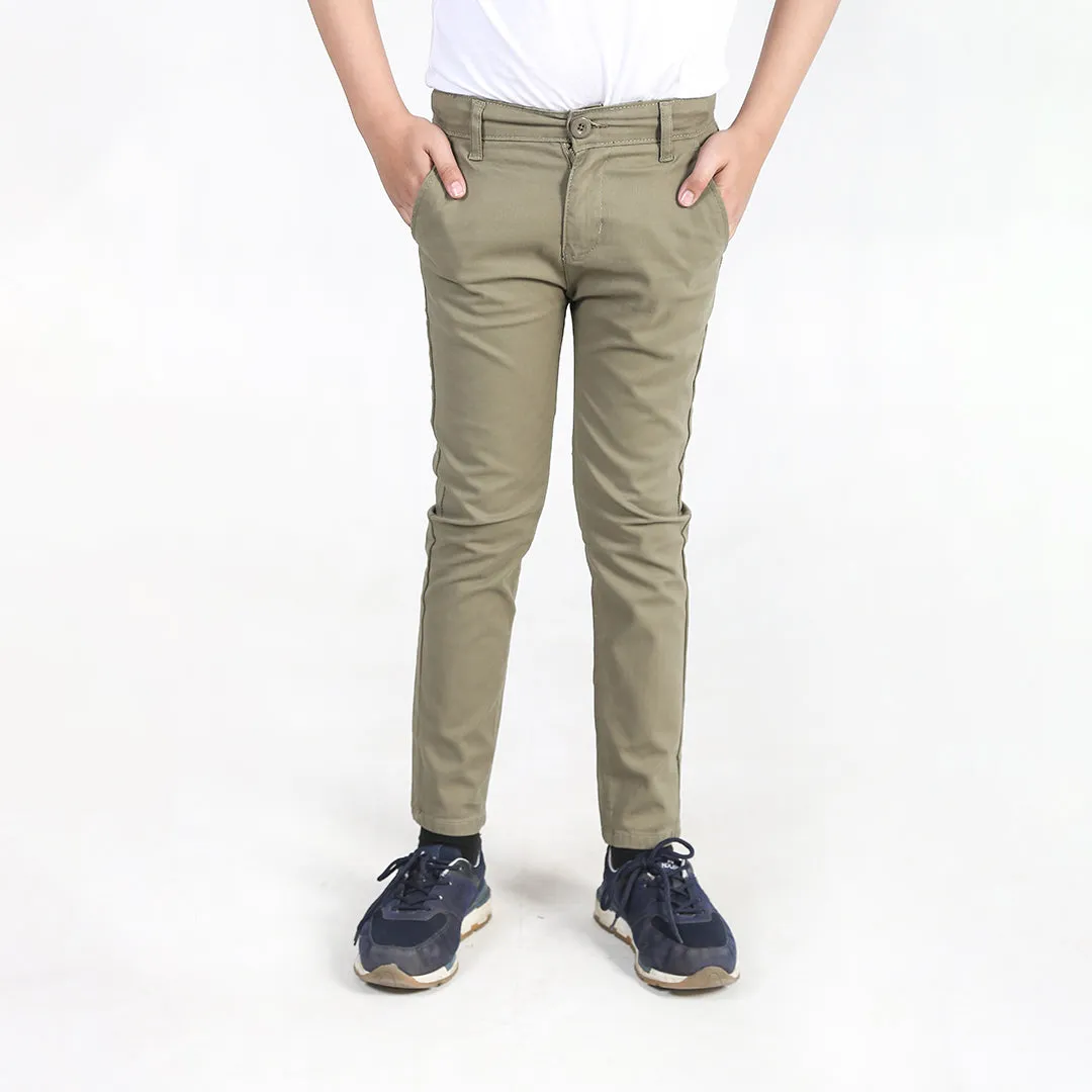 Green Cross Pocket Pants