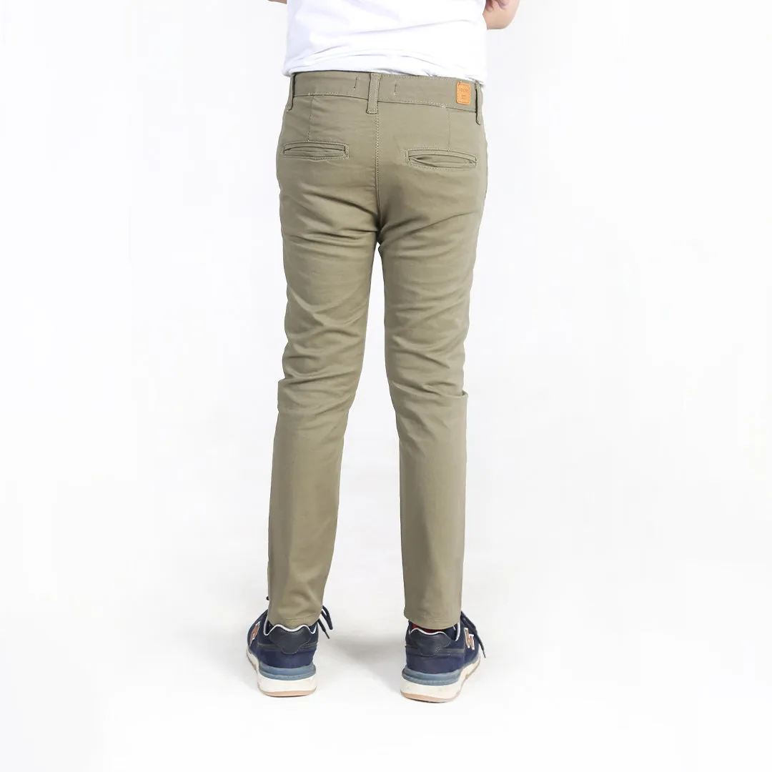 Green Cross Pocket Pants