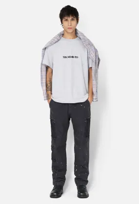 JE X Mastermind Worked Utility Pant / Washed Black