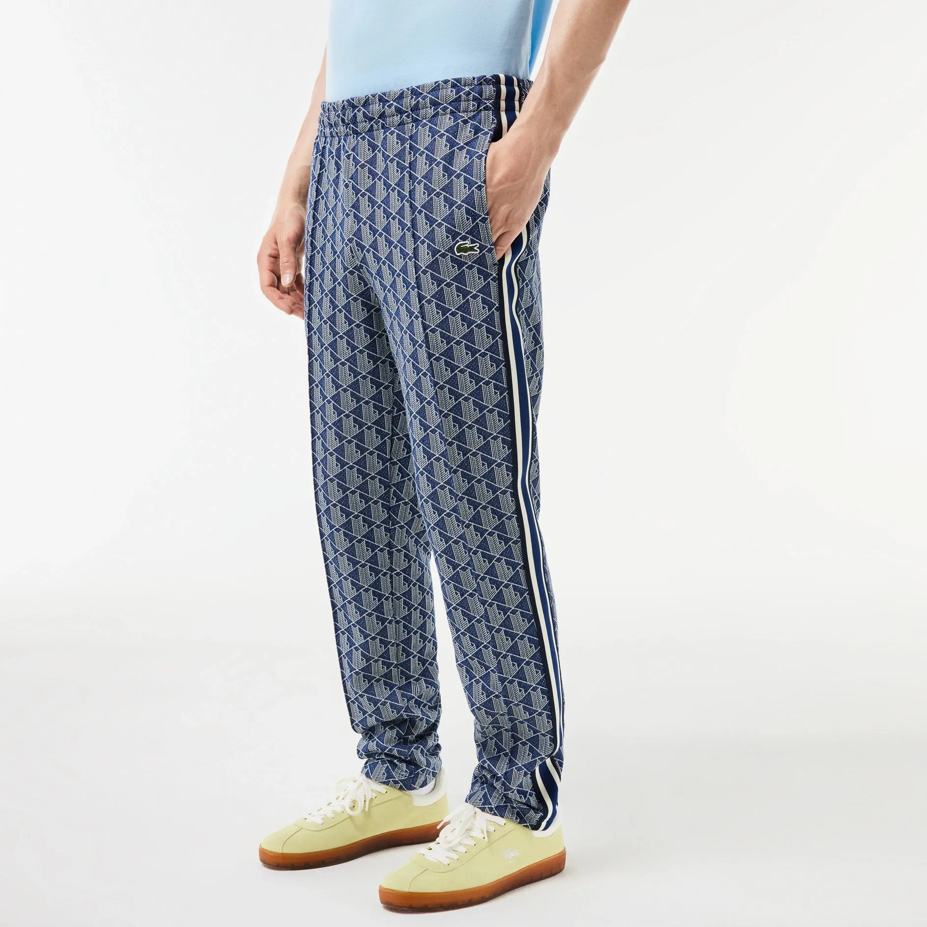 LACOSTE Men's Paris Monogram Sweatpants