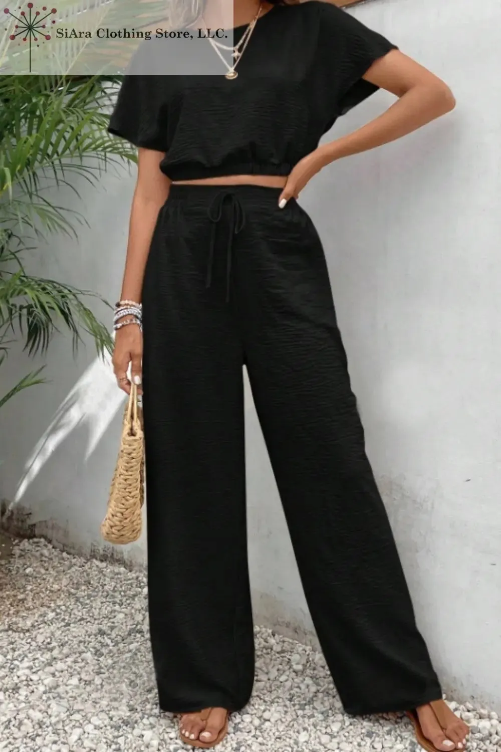 Matcing Top and Trousers Set