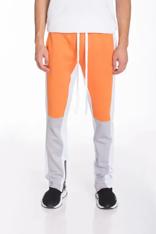 Men's Sweat pants Color Block Elastic Waistband