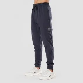 NAVY CARGO FLEX PANTS