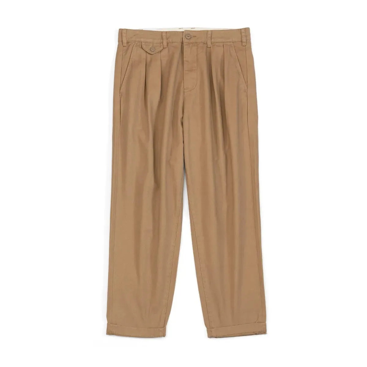 Oversize Chinos Pants Men Heavyweight 100% Cotton Loose Trousers