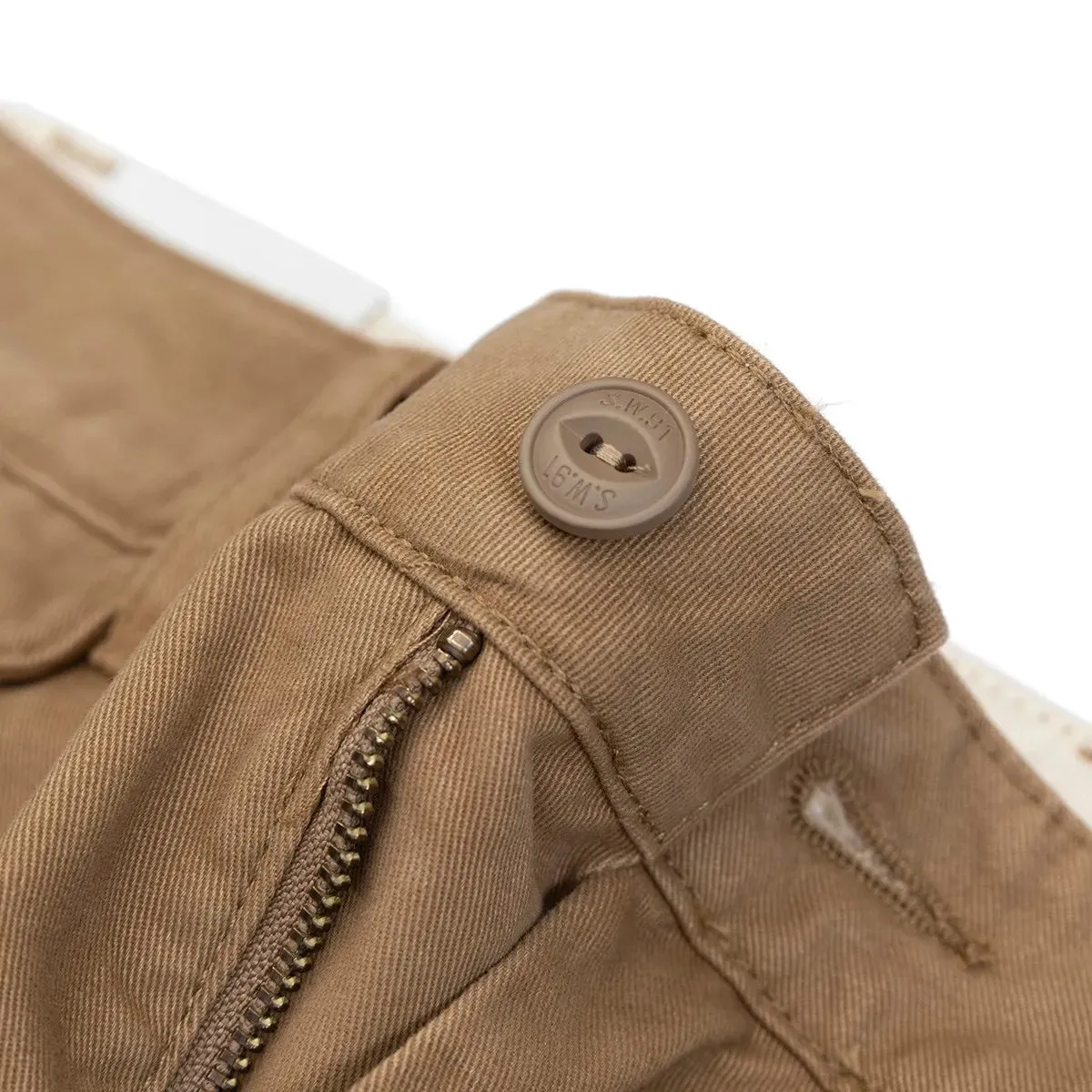 Oversize Chinos Pants Men Heavyweight 100% Cotton Loose Trousers