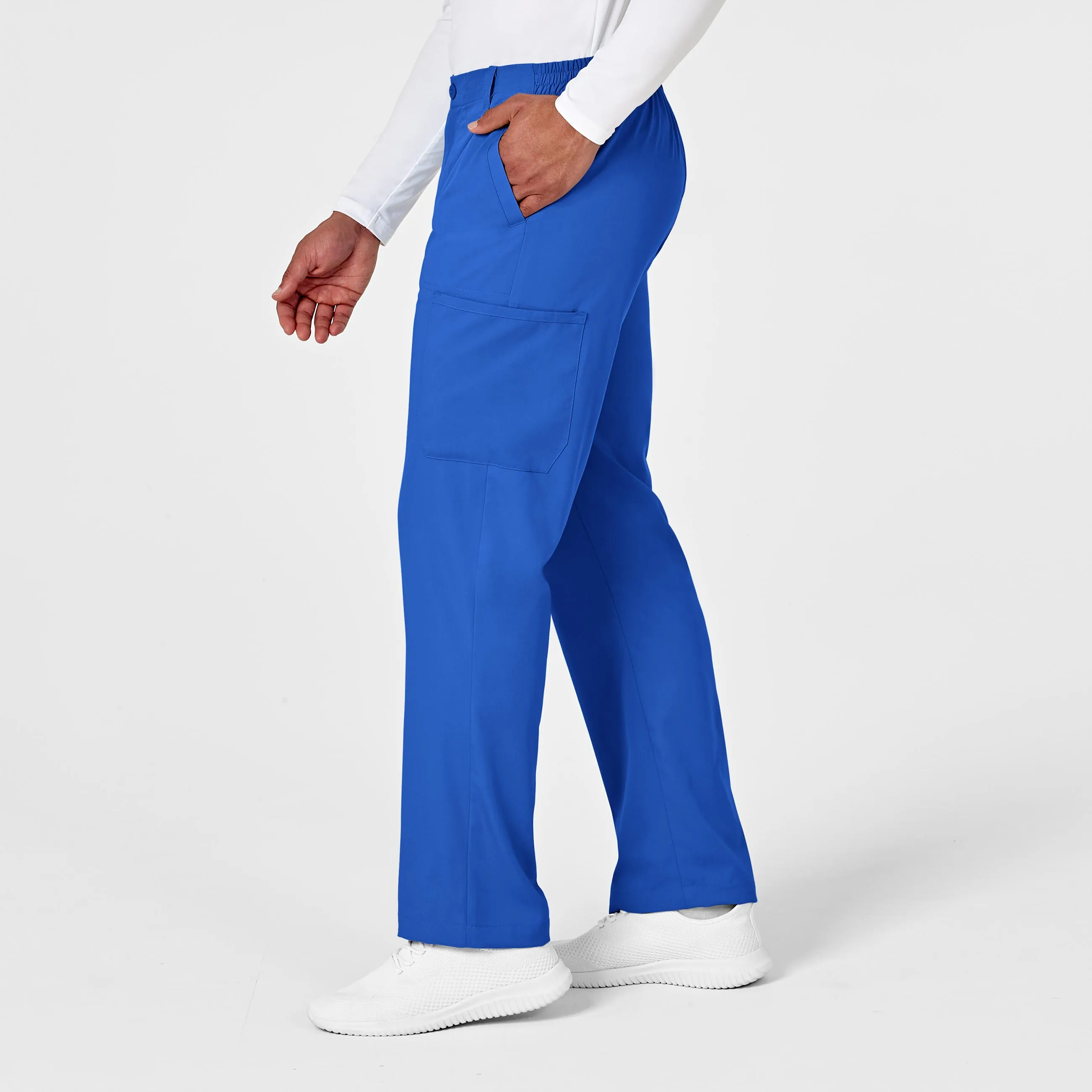 PRO Men's Cargo Scrub Pant - Royal