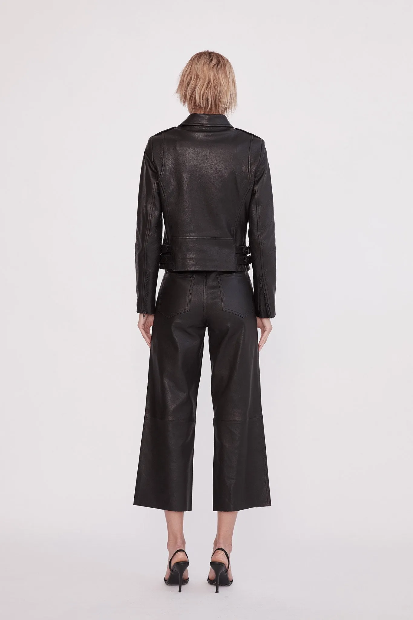 Prospect Pant Black Stretch Leather