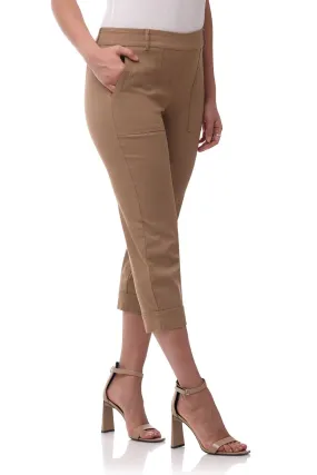 Rekucci EcoCosy Cuffed Modern Cargo Crop Pant