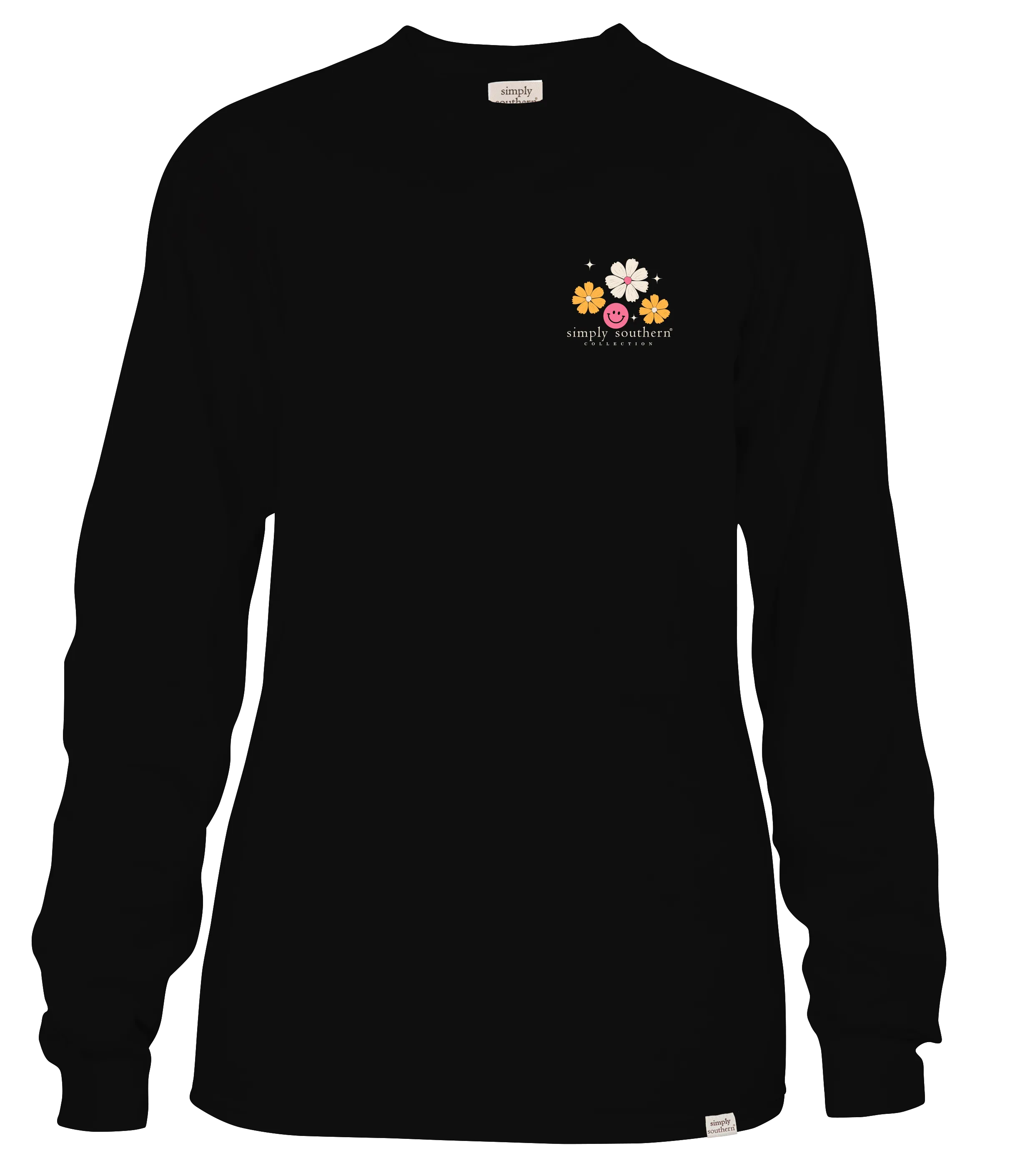 Retro Daisy Long Sleeve T-Shirt - 'He Has a Plan and I Have a Purpose