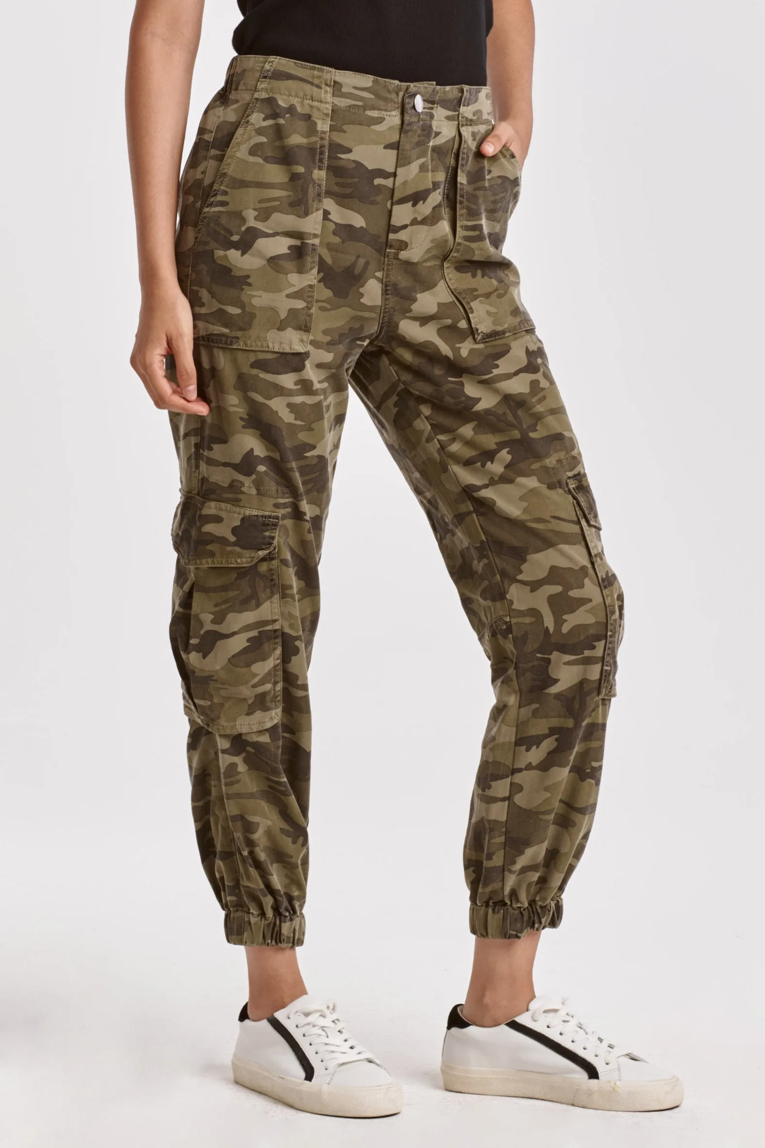 Sandy Super High Rise Ankle Trouser Pants