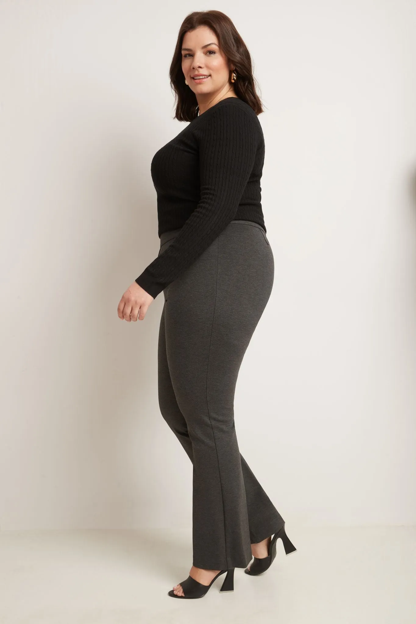 Secret Figure Curvy Bootcut Pants with Tummy Control