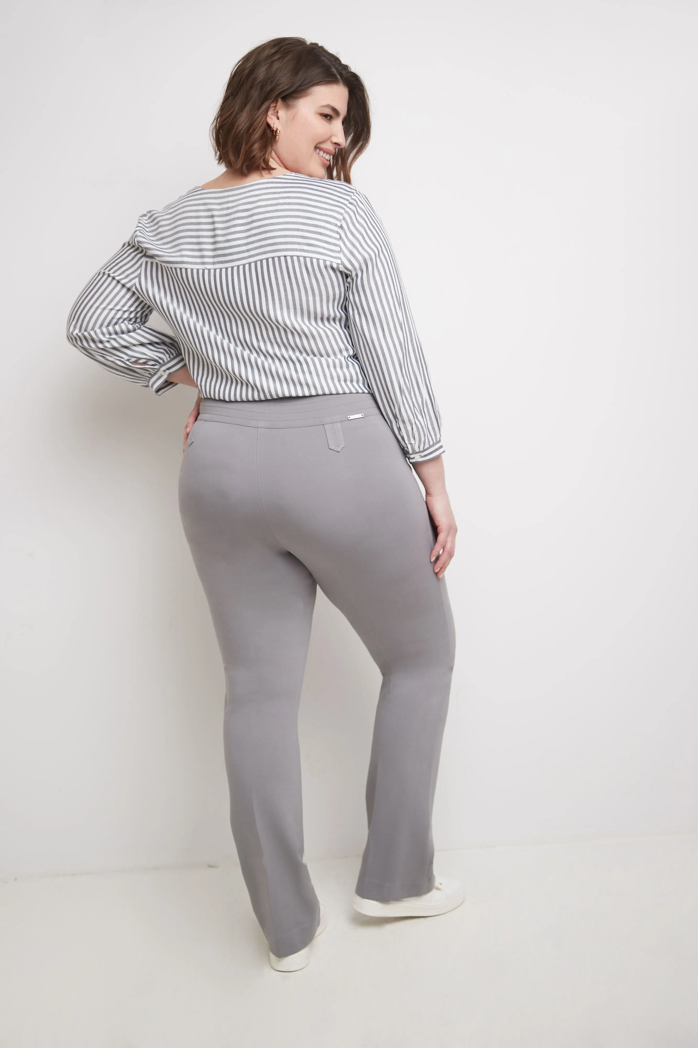 Secret Figure Curvy Bootcut Pants with Tummy Control