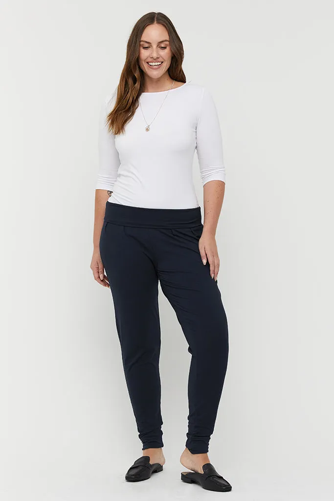 Slouch Pants - Dark Navy