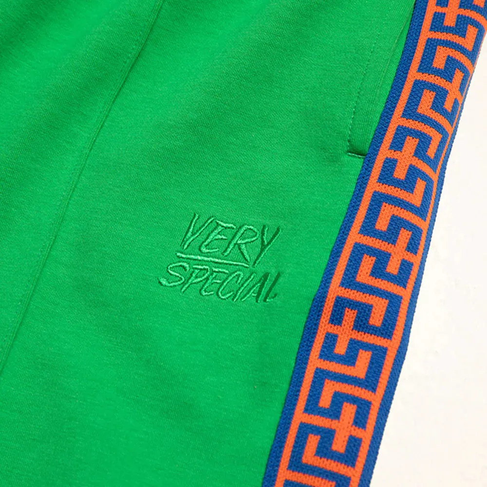 Something Very Special - Geo Track Pants 3.0 - Kelly Green