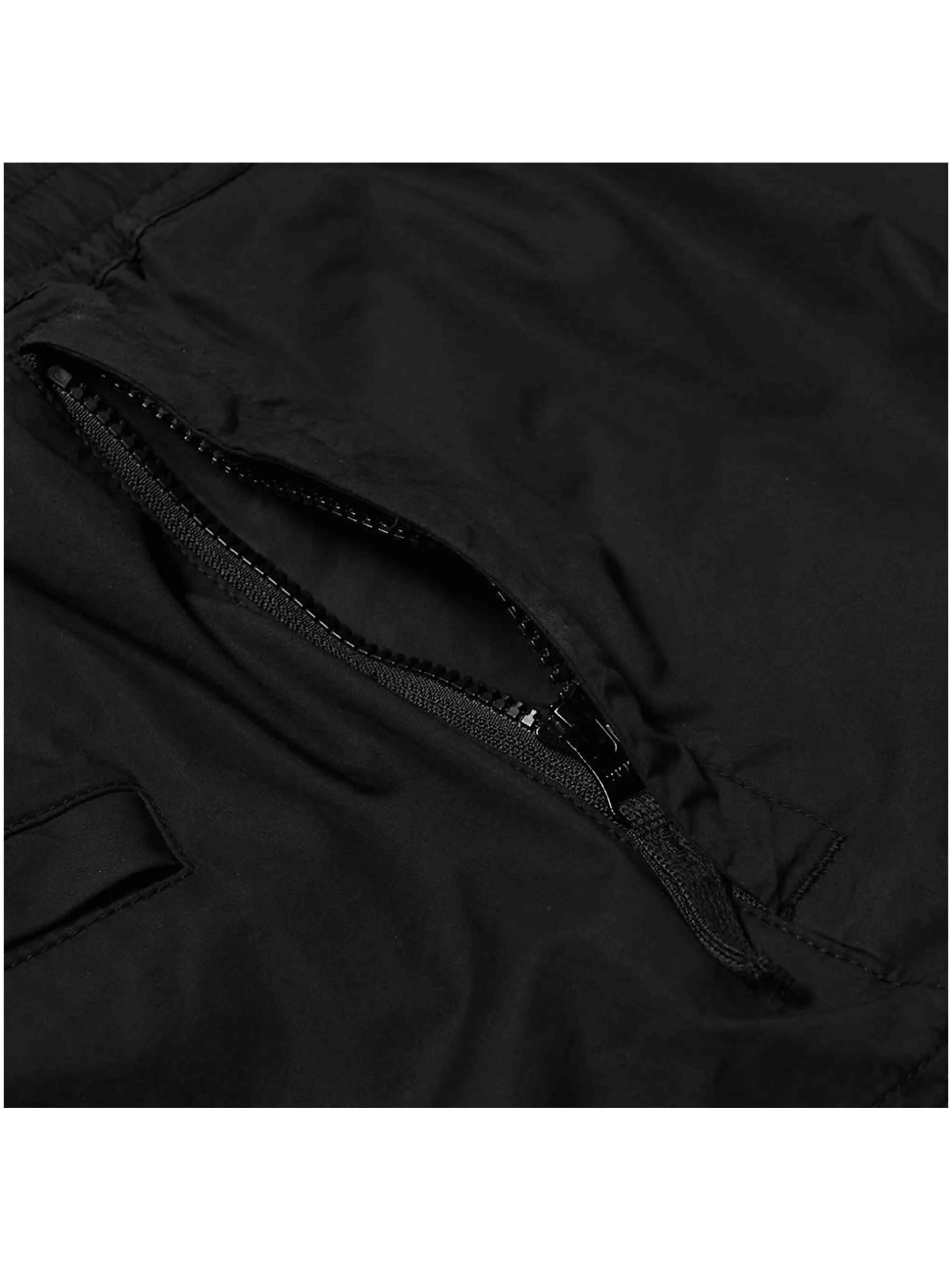 Stone Island Cotton Stretch Cargo Pants Black