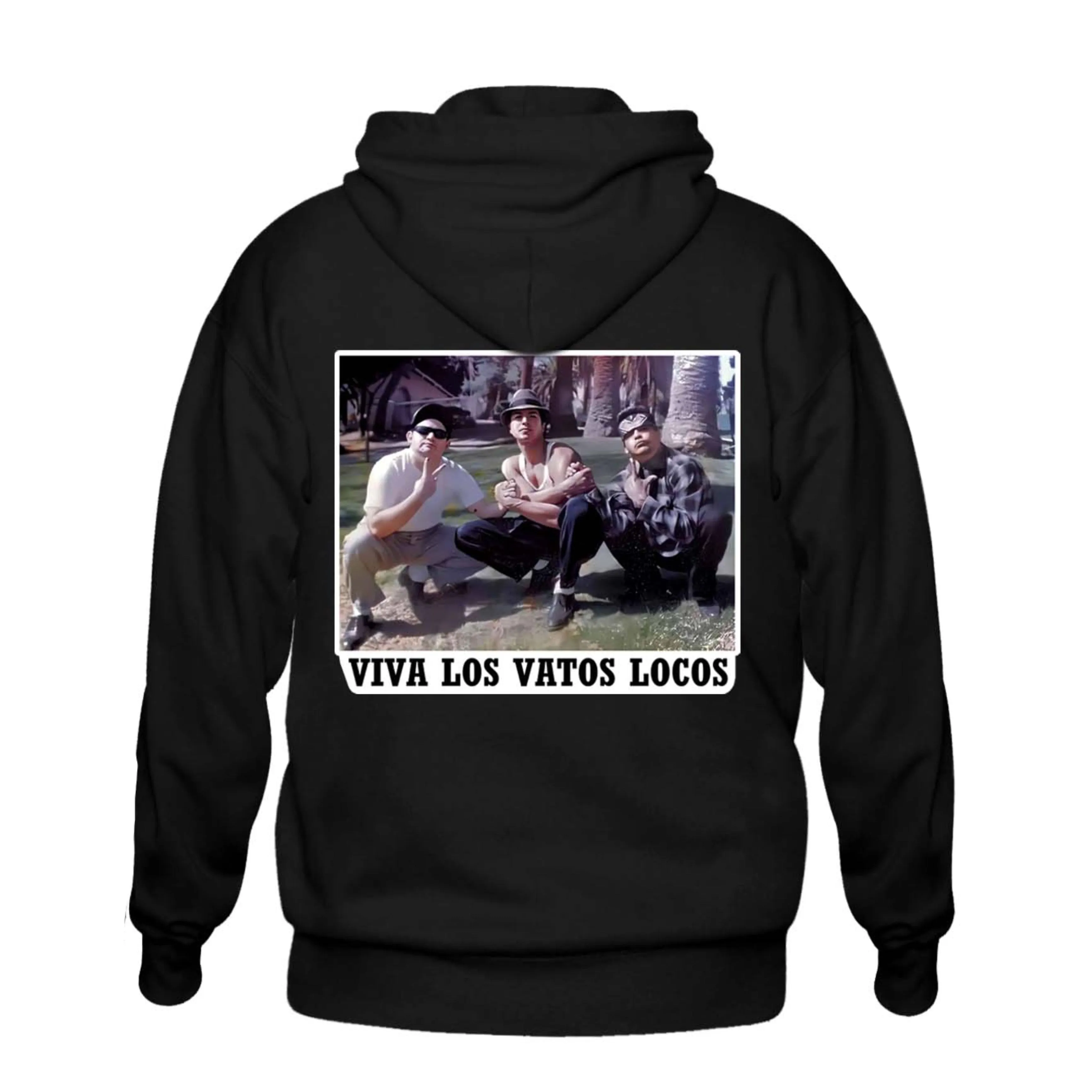 TFashion Graphic Hoodie - Viva Los Vatos Locos