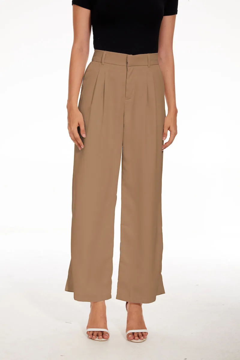 The Effortless Tailored Wide Leg Pants