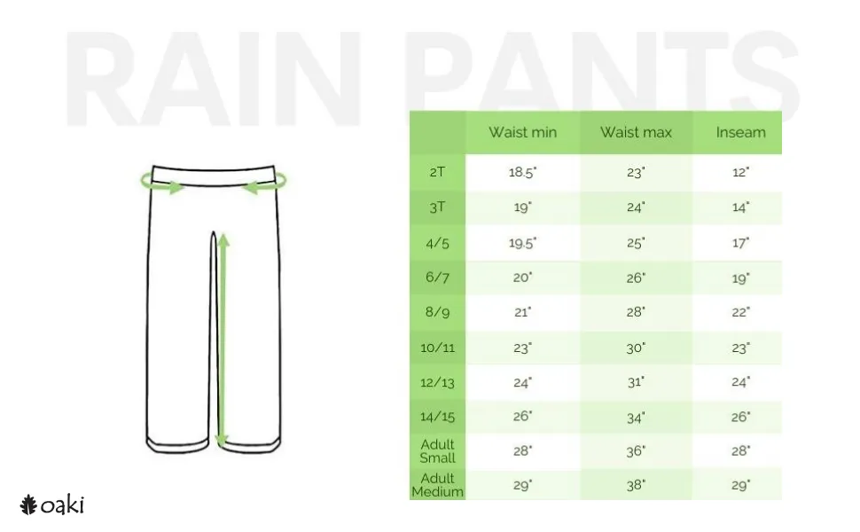 Trail/Rain Pants, Nature Green