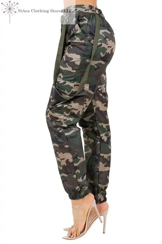 Women's Camouflage Cargo Pants