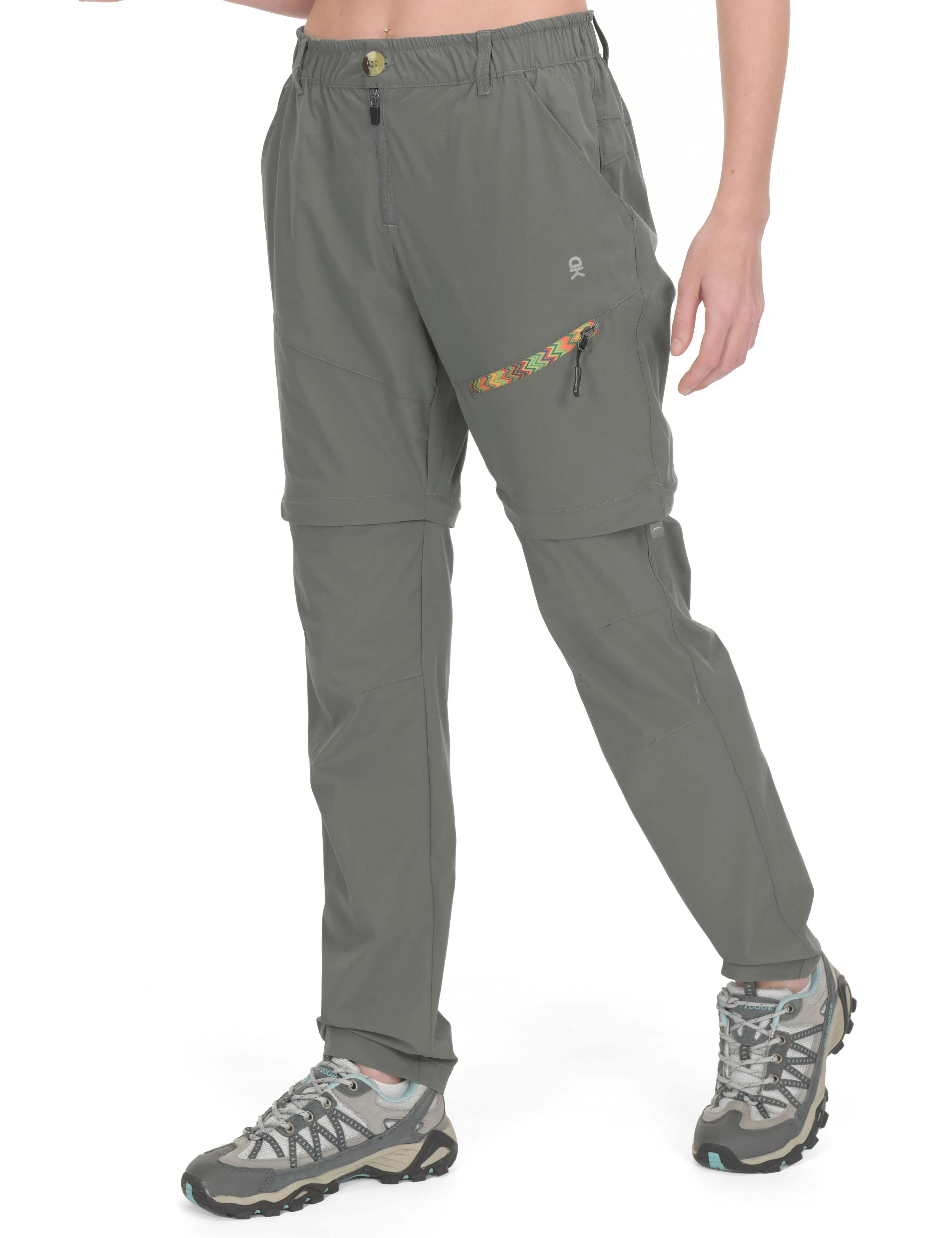 Women's Convertible Lightweight Zip-Off Hiking Pants