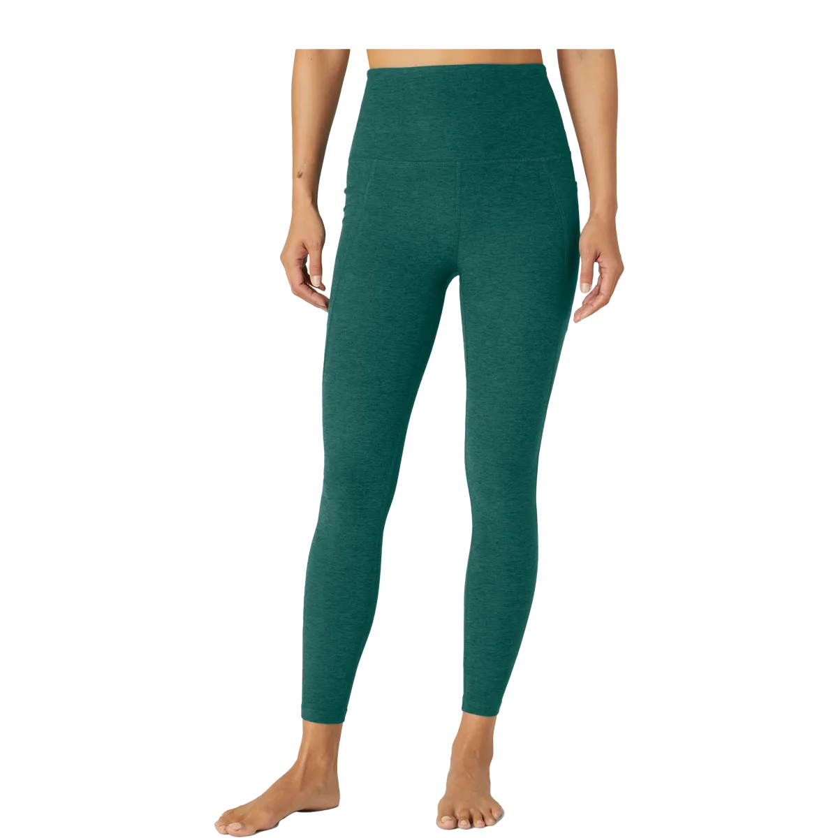 Women's Spacedye Out of Pocket High Waisted Midi Legging