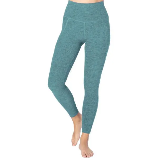 Women's Spacedye Out of Pocket High Waisted Midi Legging