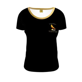 Yahusha-The Lion of Judah 01 Ladies Designer Scoop Neck T-shirt