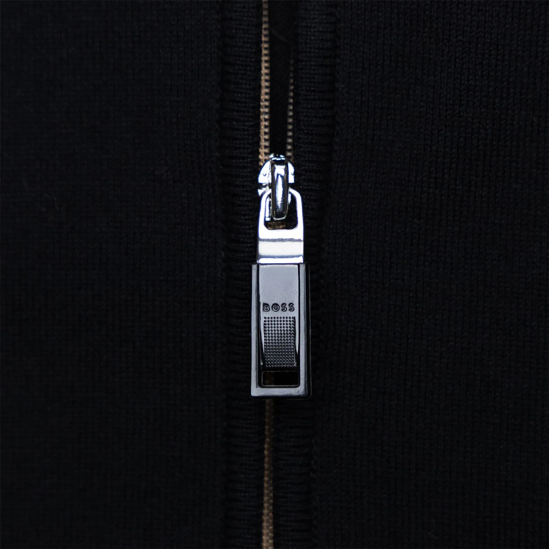 Zelchior-X Quarter Zip Knit Black - SS24